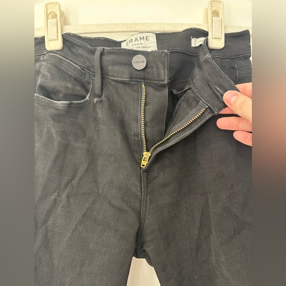 FRAME distressed skinny jeans - Picture 3 of 6
